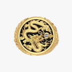 Goudkleurige drakenring, gewikkelde band