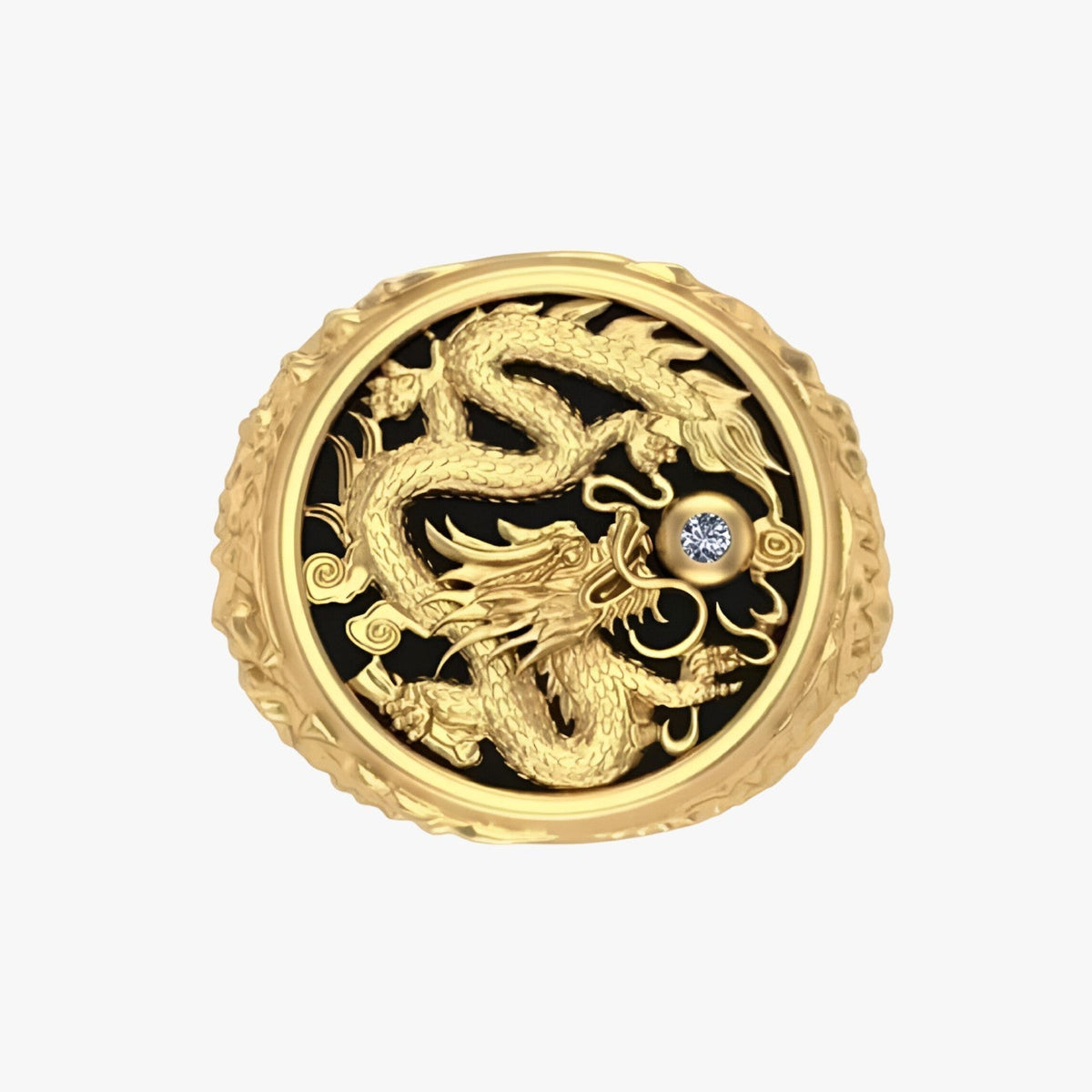Goudkleurige drakenring, gewikkelde band