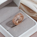 Gold-Tone Hollow Ivy Ring