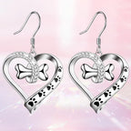 Two-Piece Jewellery Set with Paw, Heart and Bone Charms