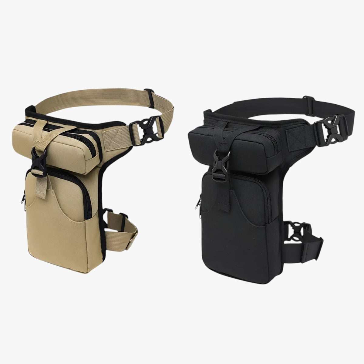 Hands-Free Adjustable Strap Bag for Motorbike and Cycling