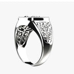 Scorpion Ring in Silver-Tone Stainless Steel