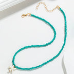 Turquoise zeesterketting