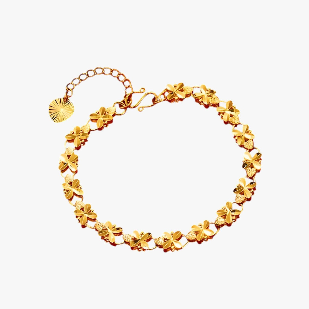 Slim 6mm Gold-Plated Bracelet with Discreet Profile