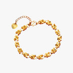 Slim 6mm Gold-Plated Bracelet with Discreet Profile