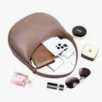Women's Elegant Crescent Half-Moon Shoulder Bag