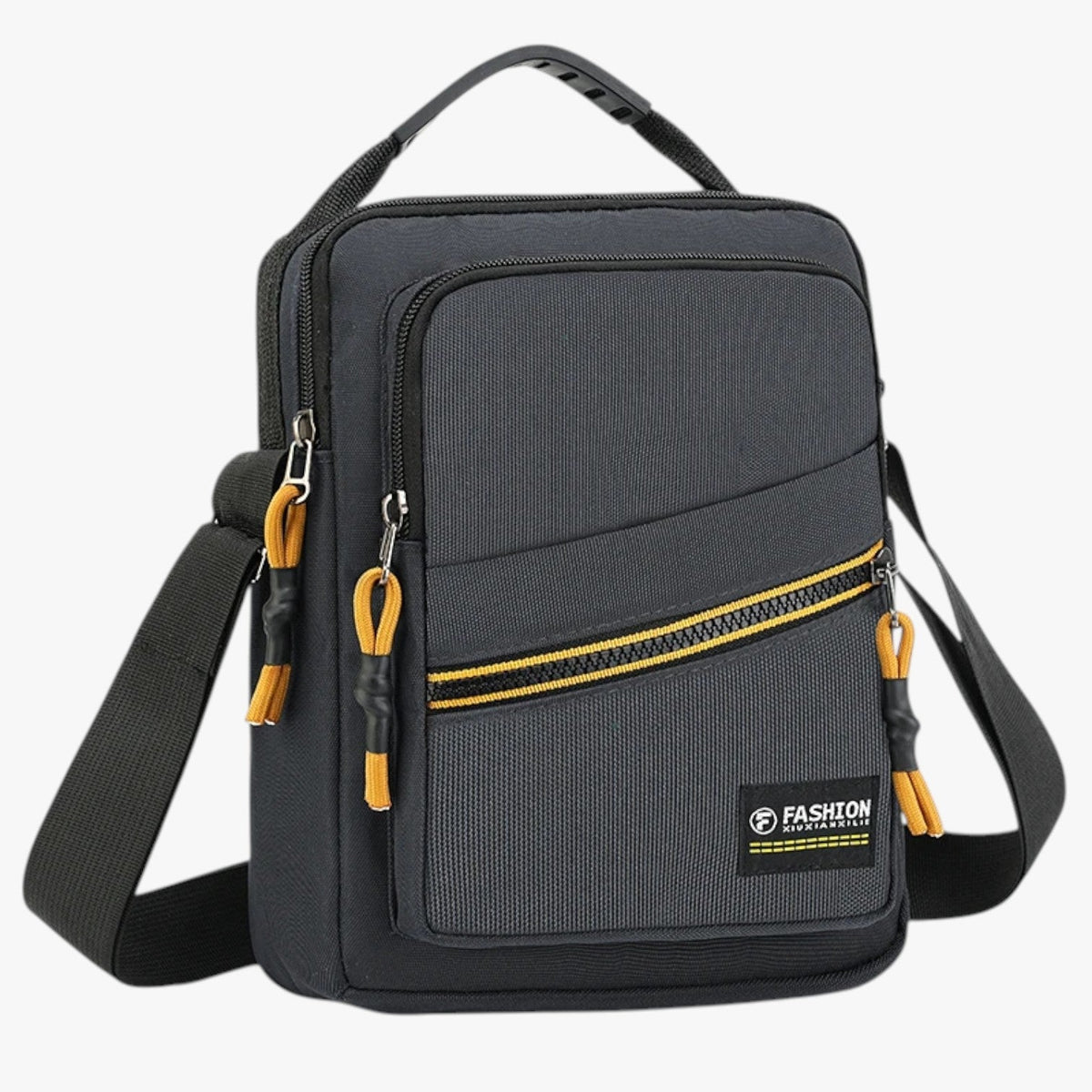 Men's Anti-Theft Travel Messenger Bag with Laptop Space