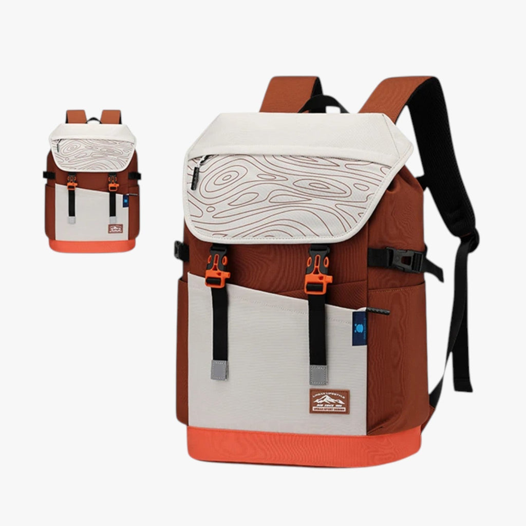 Compact 40L Cabin-Friendly Travel Backpack with Laptop Space
