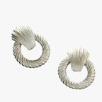 Clipoorbellen met hangend ringdetail