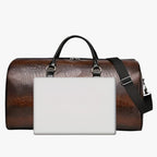 Stevige reistas van echt leer voor weekend en sportschool