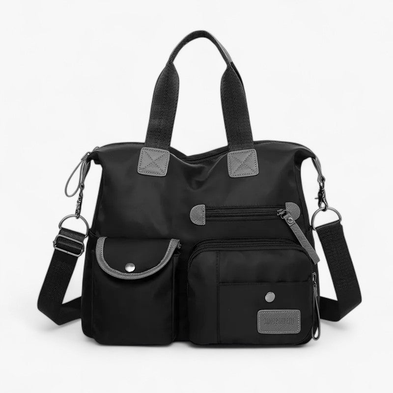 Large-Capacity Waterproof Nylon Shoulder Bag