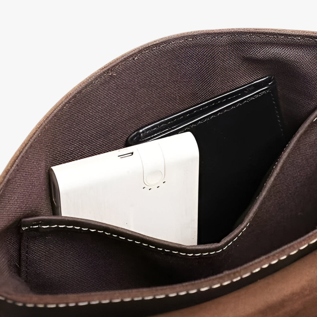 Men's Vintage-Inspired Comfortable Everyday Shoulder Bag