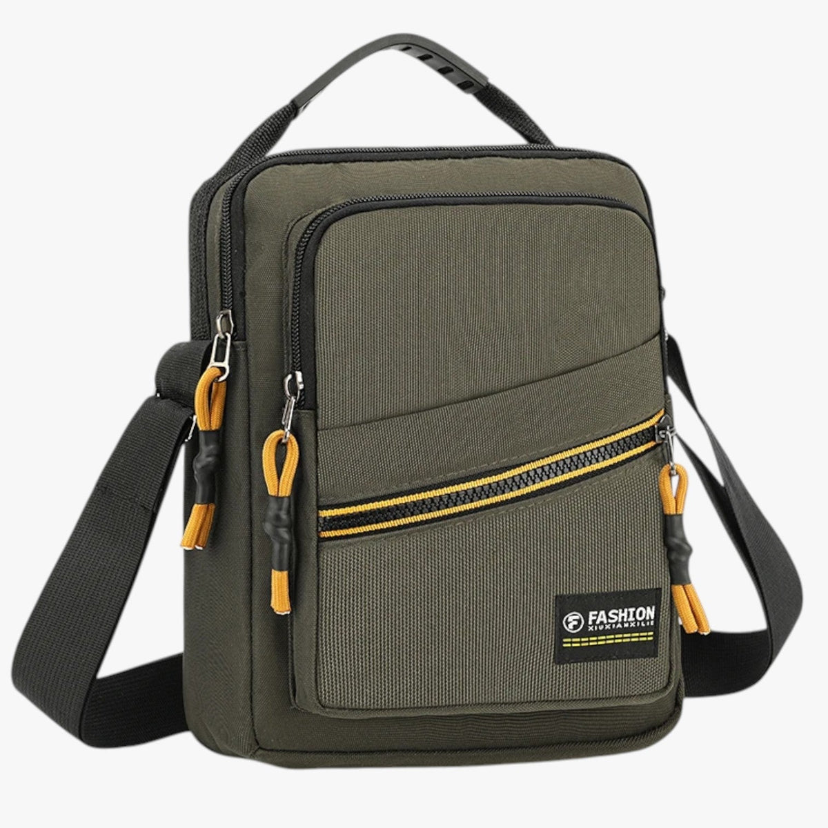 Men's Anti-Theft Travel Messenger Bag with Laptop Space