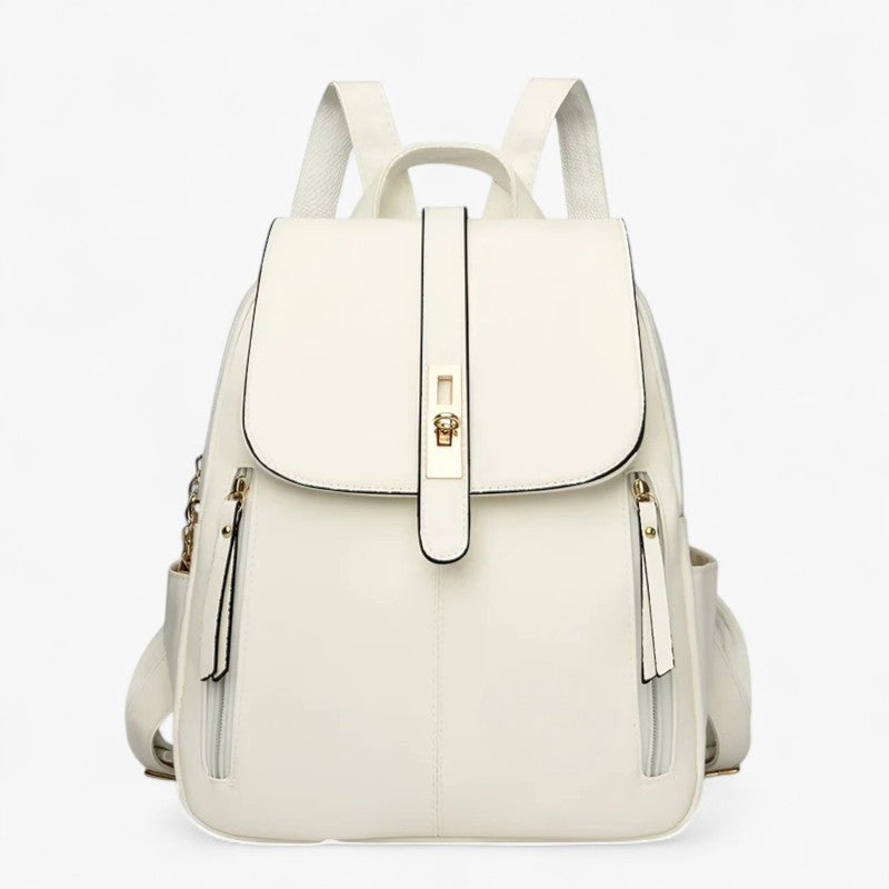 Women's Elegant Genuine Leather Everyday Backpack