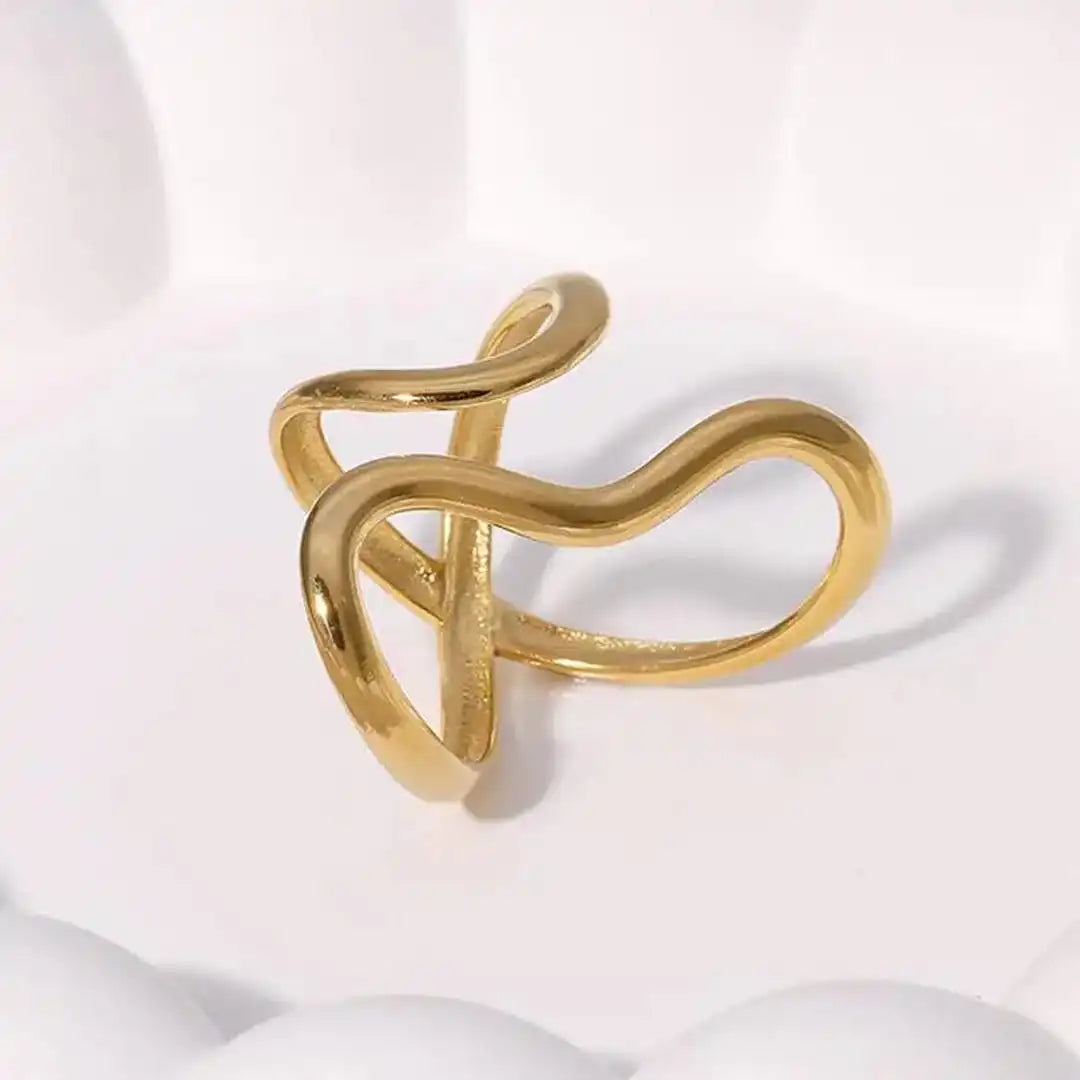 Adjustable Enchanted Ring in Two Metal Tones
