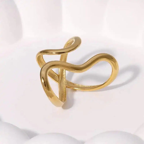 Adjustable Enchanted Ring in Two Metal Tones