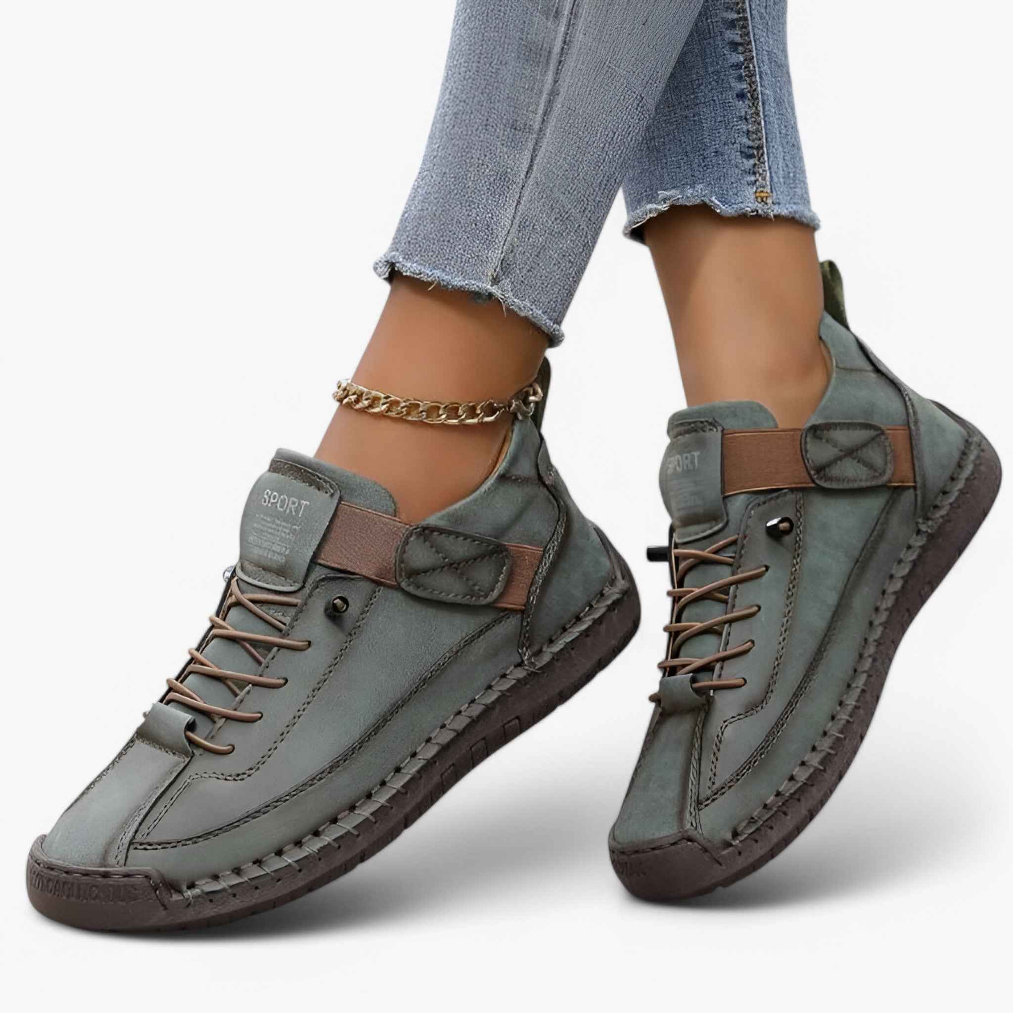 Zachte comfortschoenen met antislipzool en gedempt voetbed