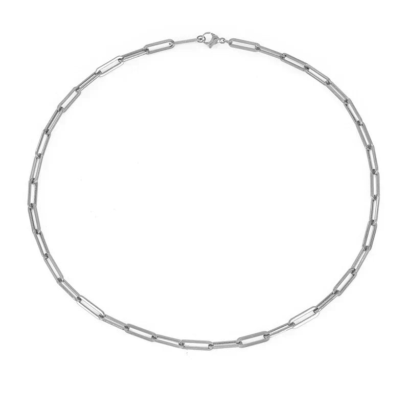 Chain Necklace in Three Metal Tones