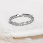 Slim Zirconia Band Ring