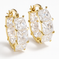 Crystal Hoop Earrings