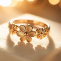 Sunlit Flower Ring