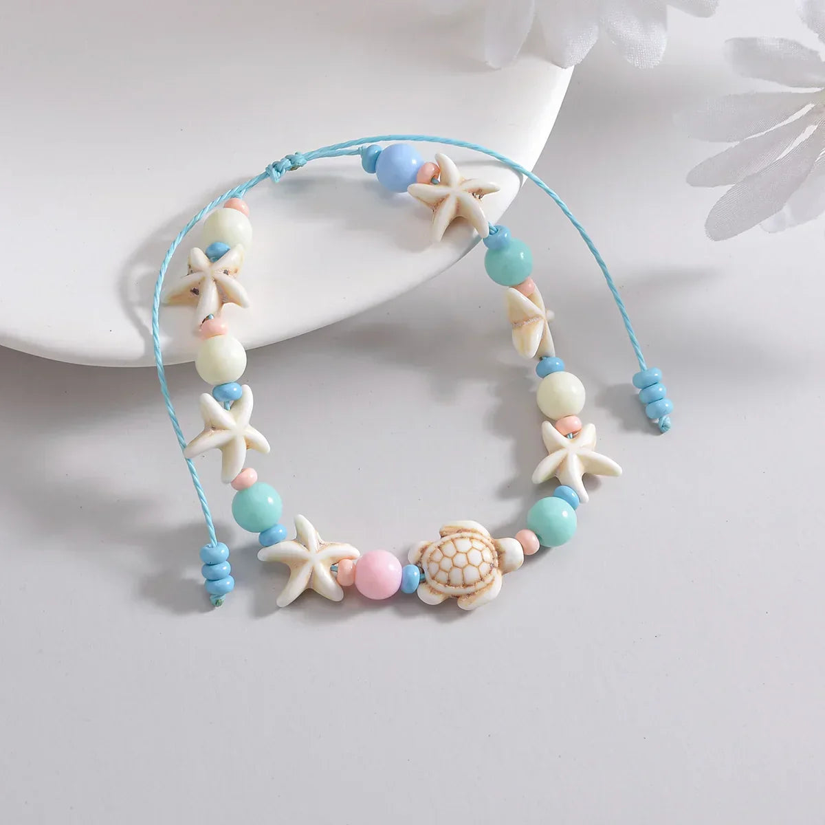 Sea Turtle Charm Anklet