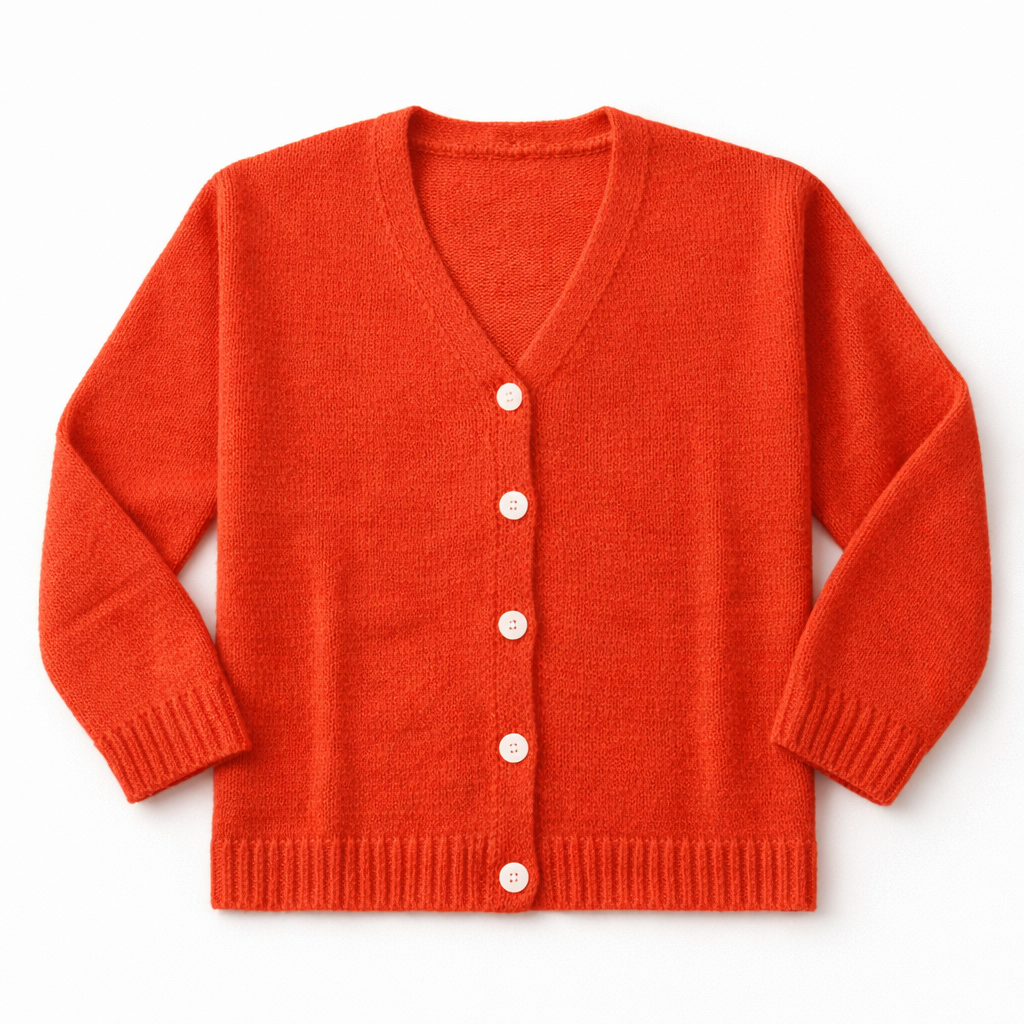 Cosy Knitted Cardigan with Soft Drape and Relaxed Fit
