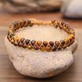 Tijgeroog-kralenarmband