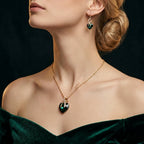 Dark Heart Pendant Necklace