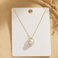 Pearl Drop Pendant Necklace
