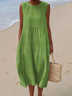Midi Dress with a Comfortable Relaxed Everyday Fit