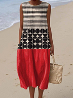 Midi Dress with a Comfortable Relaxed Everyday Fit