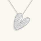 Pavé Bubble Initial Necklace