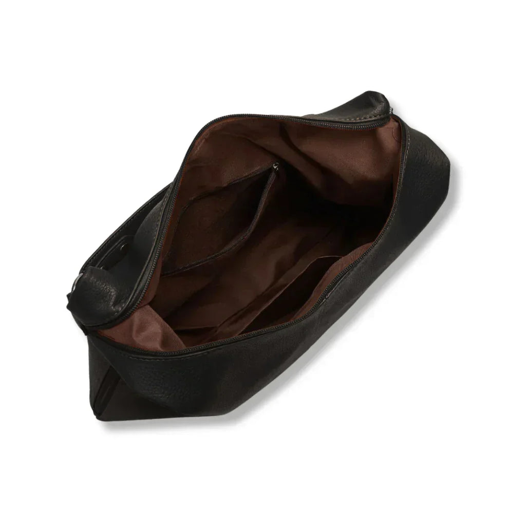Minimalist Smooth Vegan Leather Hobo Bag