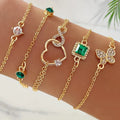 Five-Piece Infinity Bracelet Collection