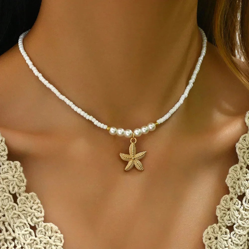Seashell Pendant Necklace in Ten Styles