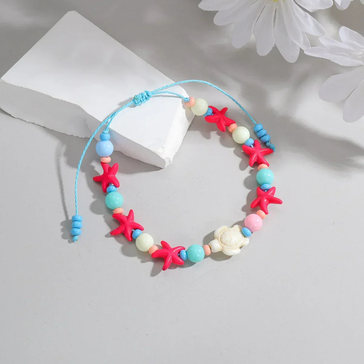 Sea Turtle Charm Anklet