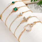 Five-Piece Infinity Bracelet Collection