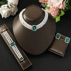 Sieradencollectie met parel en turquoise