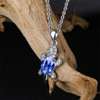 Sea Turtle Necklace and Earrings Set