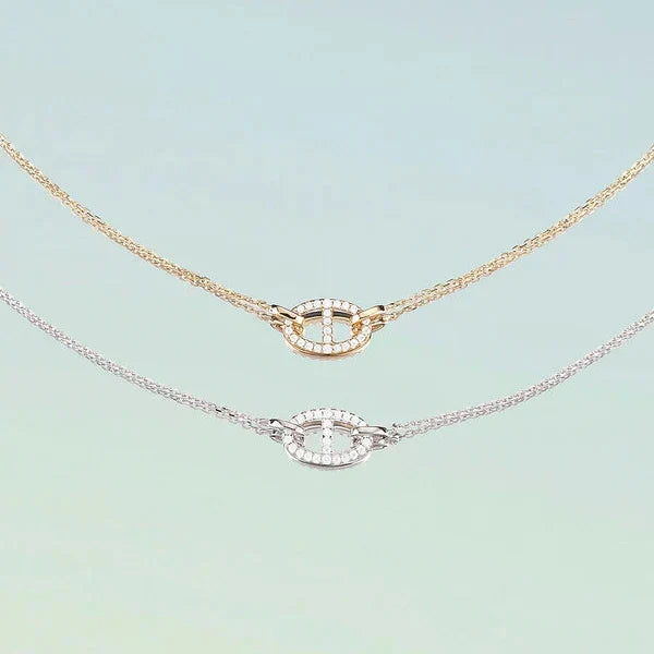 Ketting met sleutel- en oogbedel