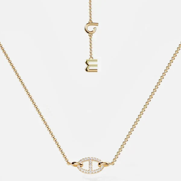 Ketting met sleutel- en oogbedel
