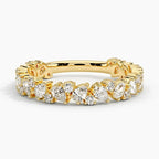 Olive Diamond-Look Ring