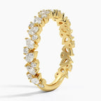 Olive Diamond-Look Ring