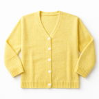 Cosy Knitted Cardigan with Soft Drape and Relaxed Fit
