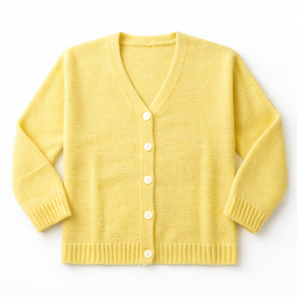 Cosy Knitted Cardigan with Soft Drape and Relaxed Fit