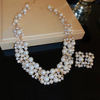 Pearl and Crystal Jewellery Set