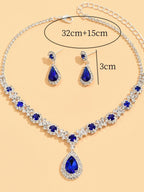 Conjunto de Joias Jardim de Cristal