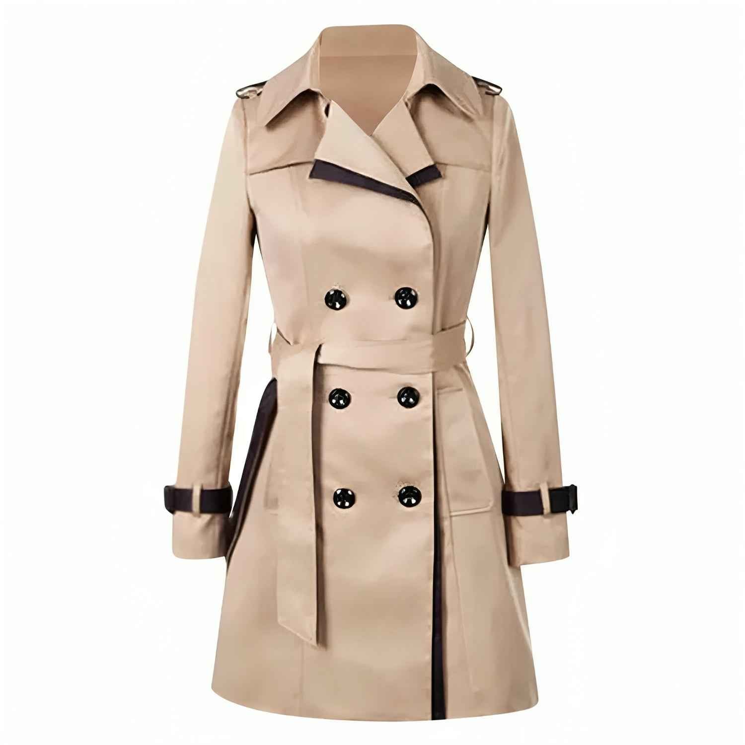 Casual winterparka voor koude en winderige dagen