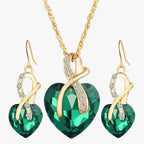 Dark Heart Pendant Necklace